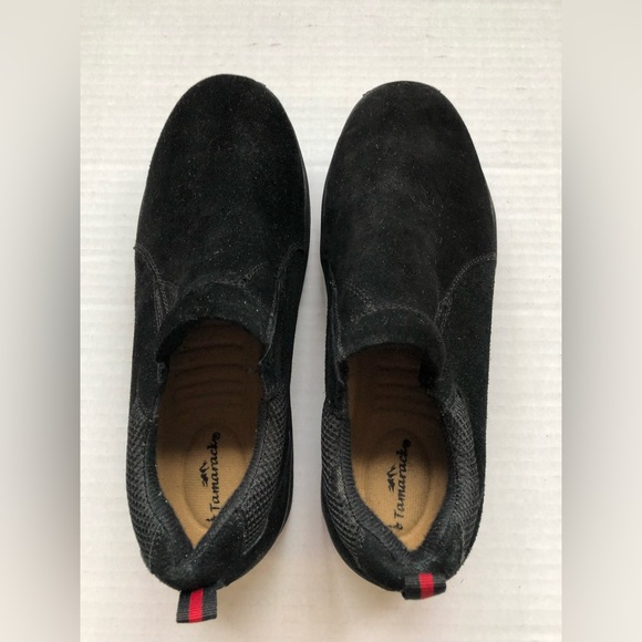 Tamarack women’s black slip on moccasins - Picture 2 of 5